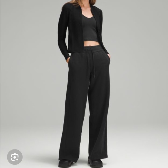 Lululemon scuba mid rise Wide-Leg Pants - Picture 2 of 5